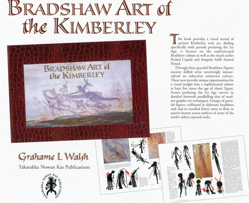 Bradshaw Art of the Kimberley Grahame L. Walsh SOLD